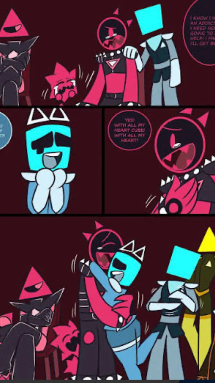 ai character: Jsab x invincible  background