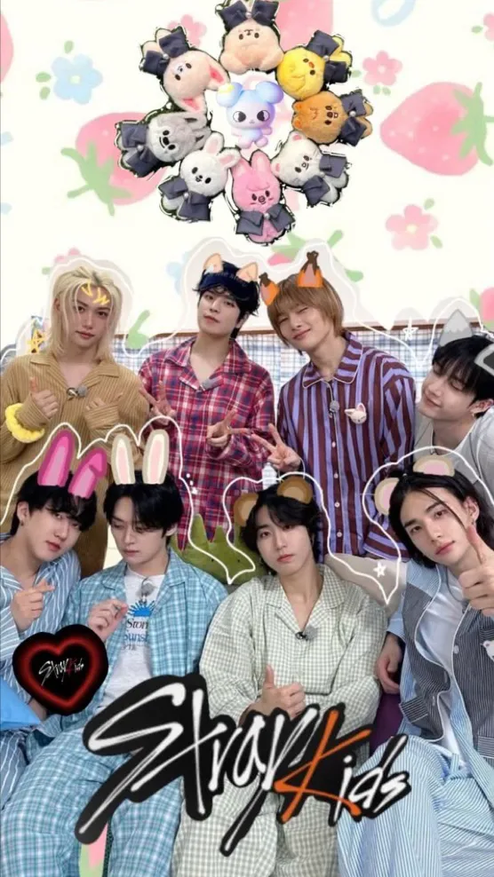 ai character: Stray kids✨ background