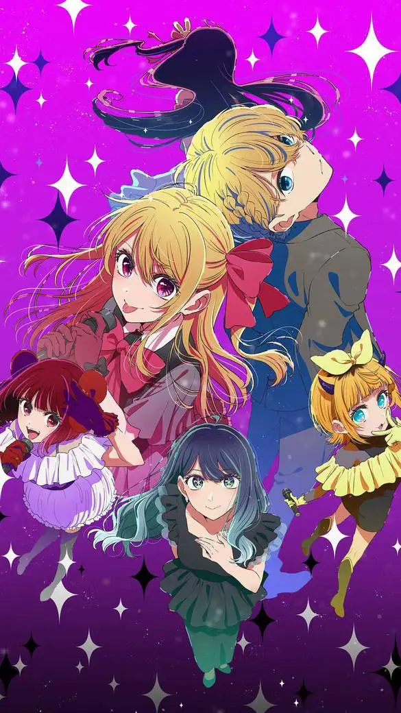 ai character: oshi no ko inverso background