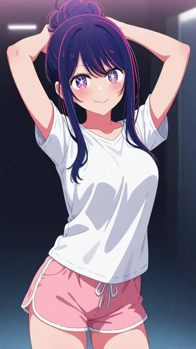 ai character: Ai hoshino  background
