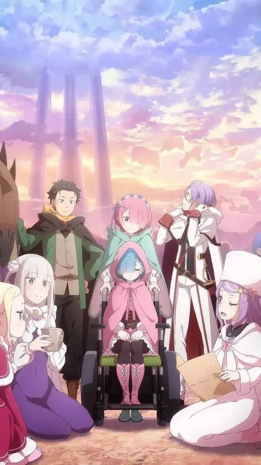 ai character: re zero  background