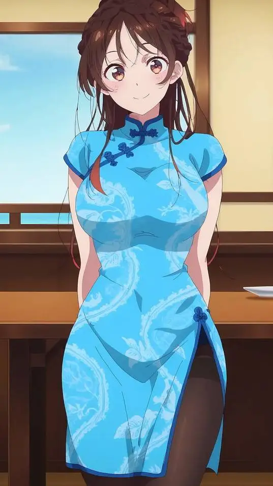 ai character: chizuru mizuhara  background