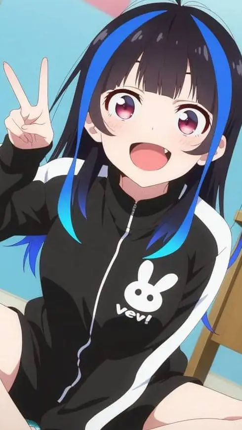 ai character: mini yaemori  background