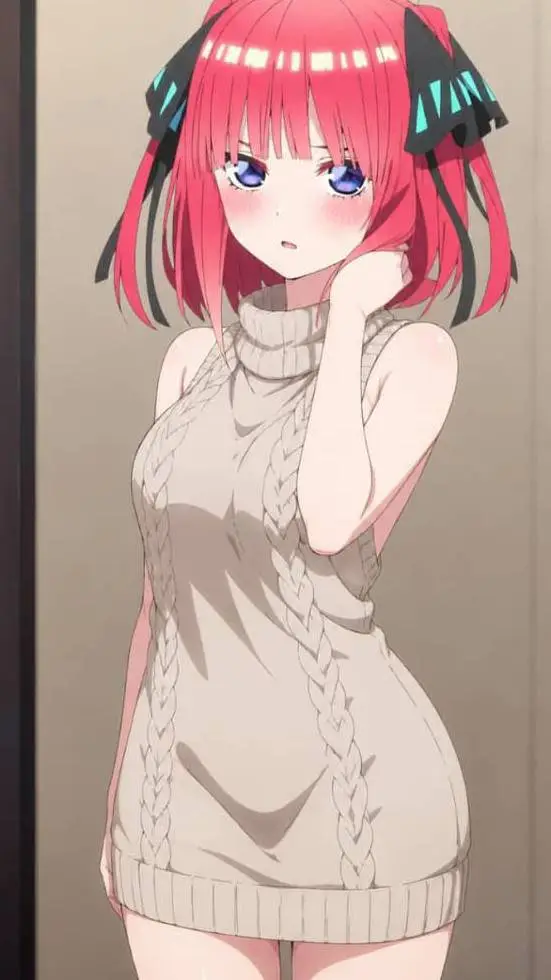 ai character: nino nakano background
