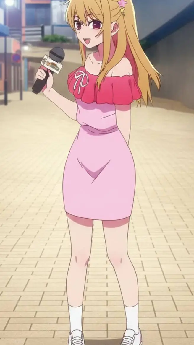 ai character: Ruby hoshino  background