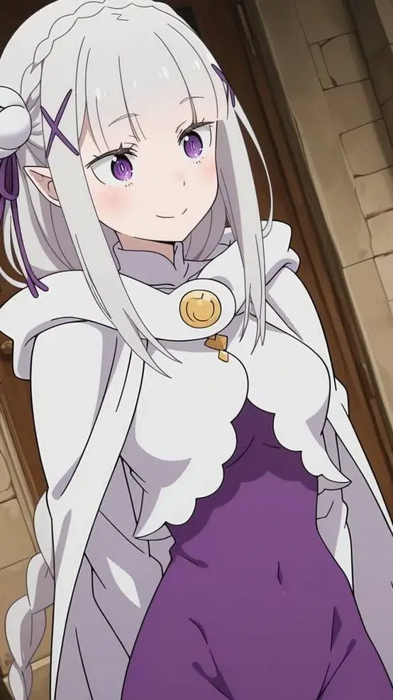 ai character: emilia background