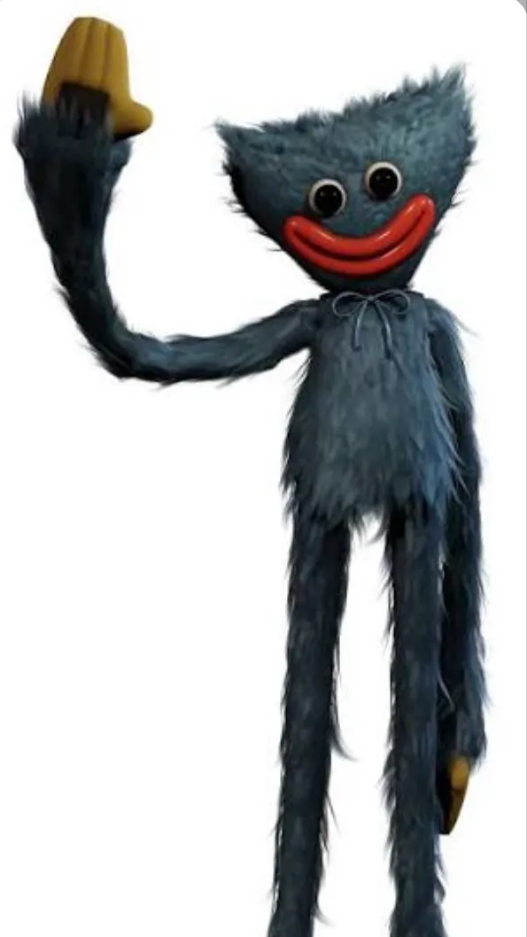 ai character: Huggy Wuggy  background