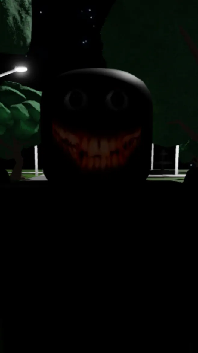 ai character: The smiling wrath. background