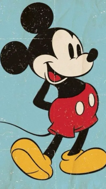 ai character: ೄྀMickey mouse * background
