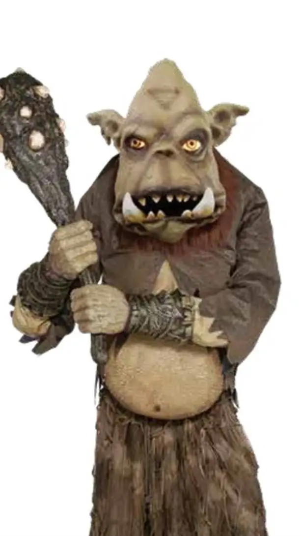 ai character: Tumble the troll. background