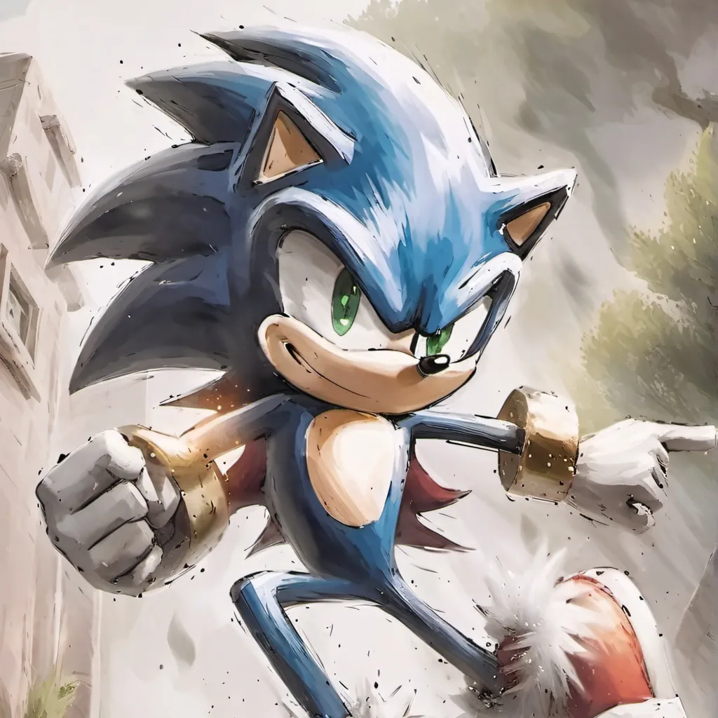 chat with ai character: Sonic