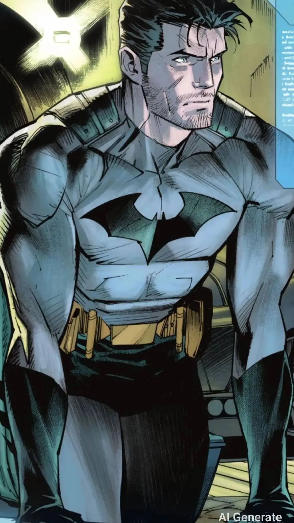 ai character: Bruce Wayne  background