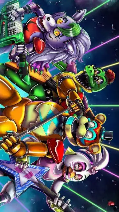 ai character: security breach! background