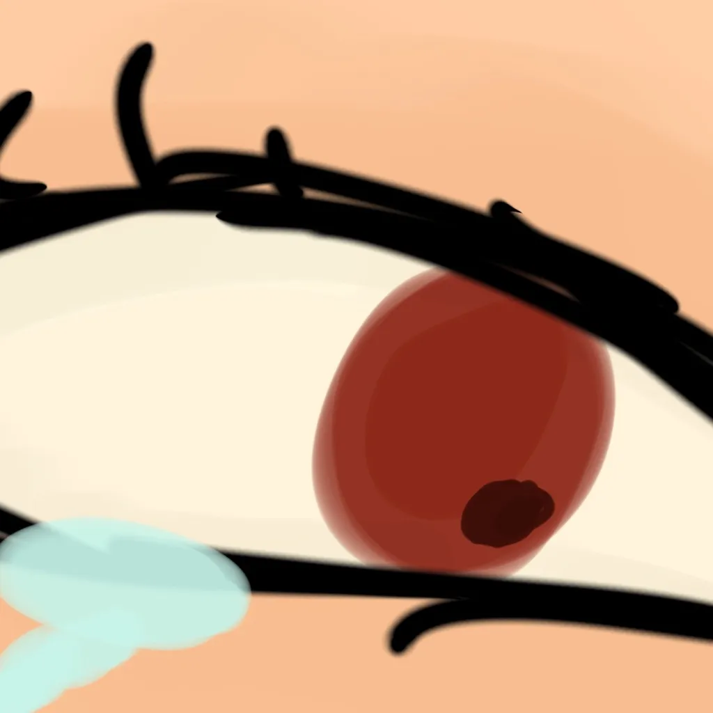 chat with ai character: This tear stays