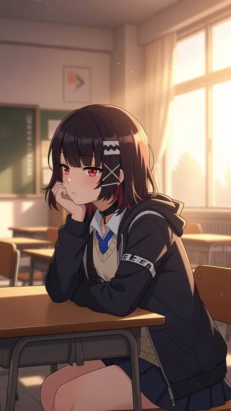 ai character: Ellen joe algo xd background