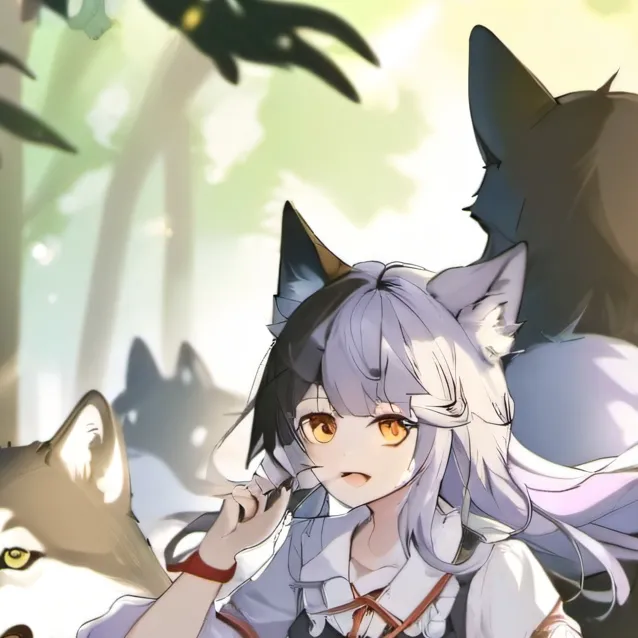 chat with ai character: wolf crew