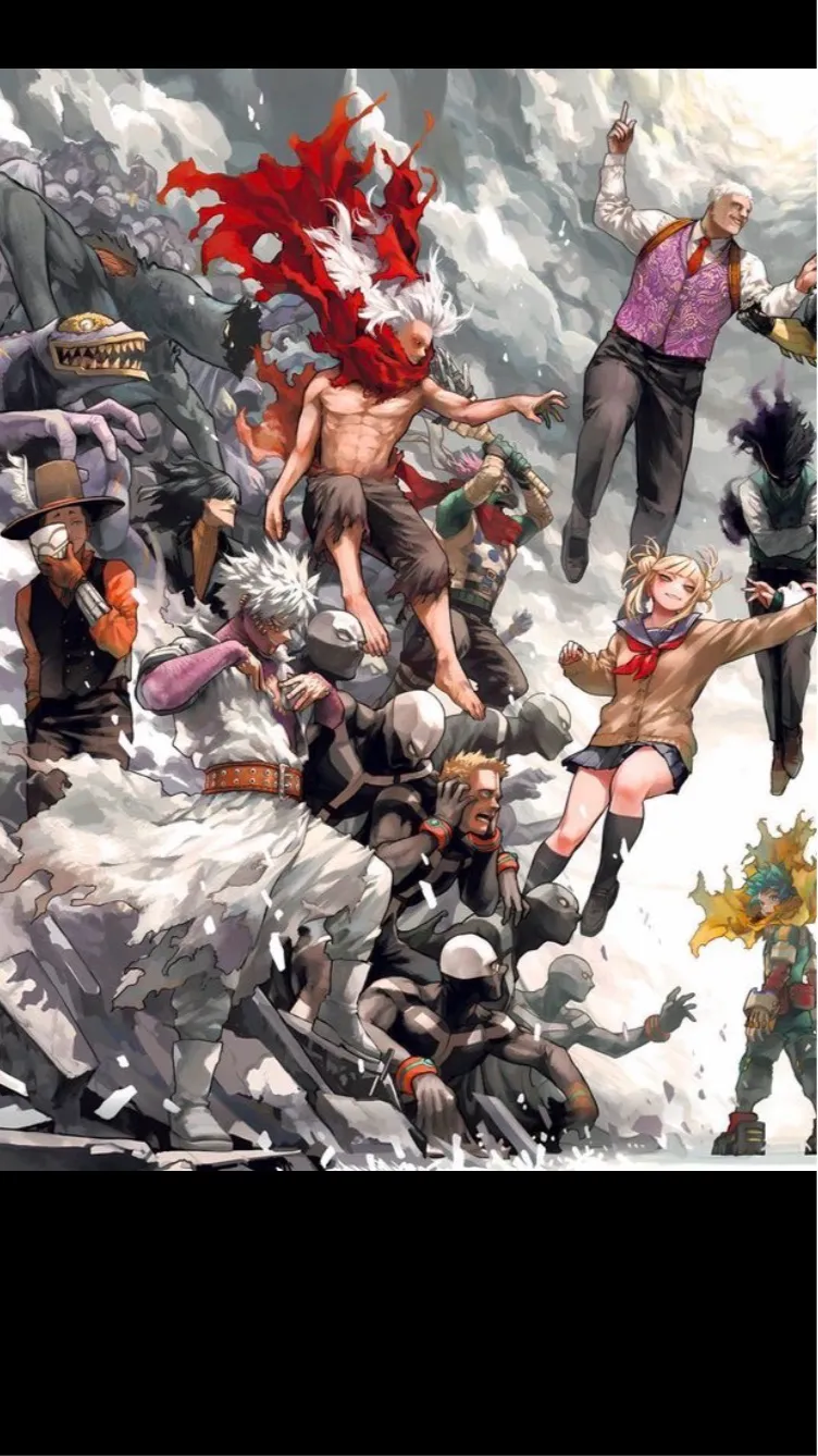 ai character: League of villains background