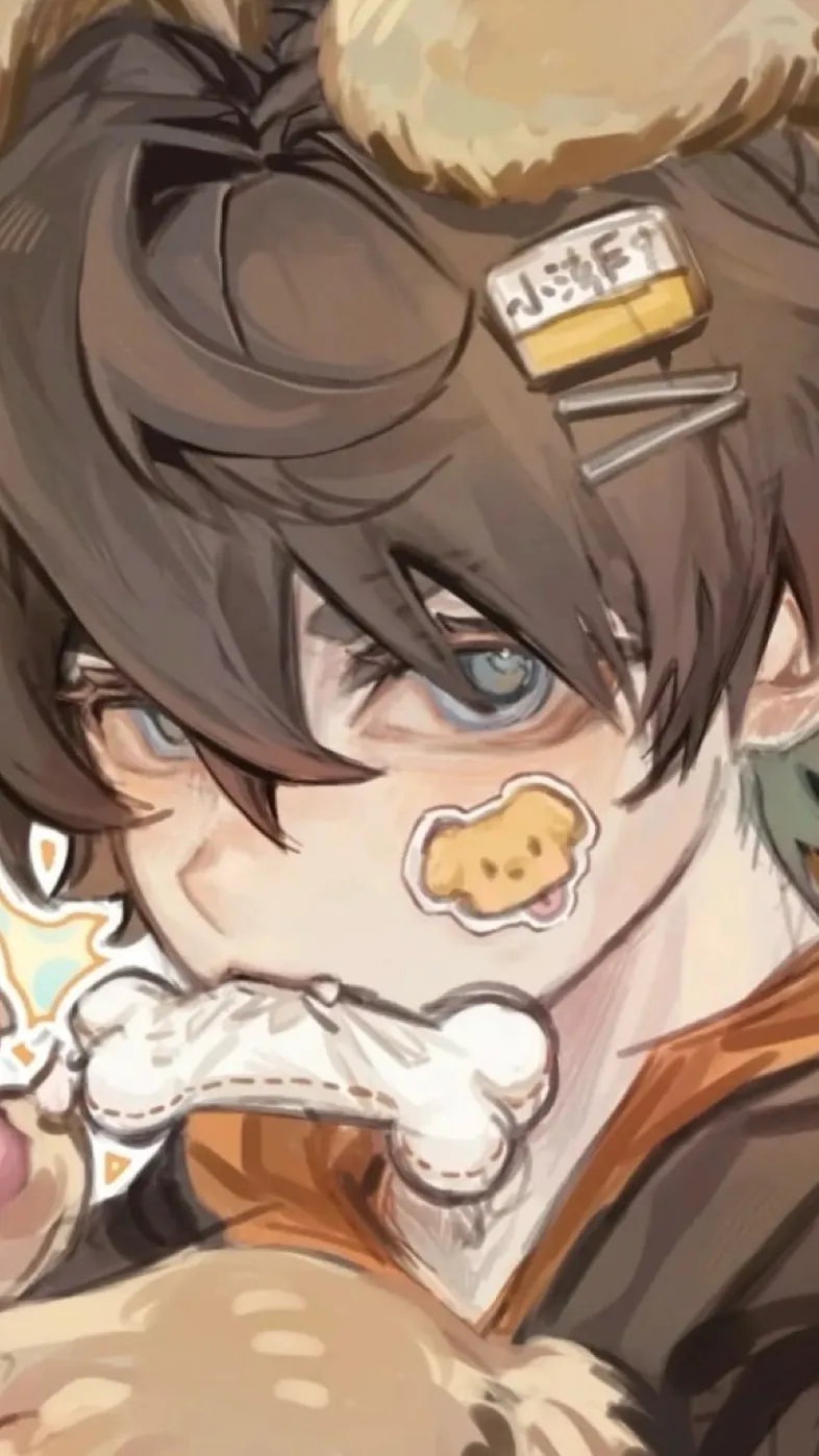 ai character: Choco 🍫💝 background