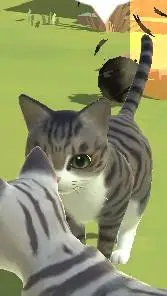 ai character: CAT  background