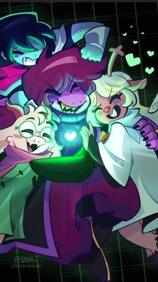 ai character: casa deltarune background