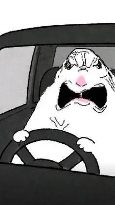 ai character: traffic jam background