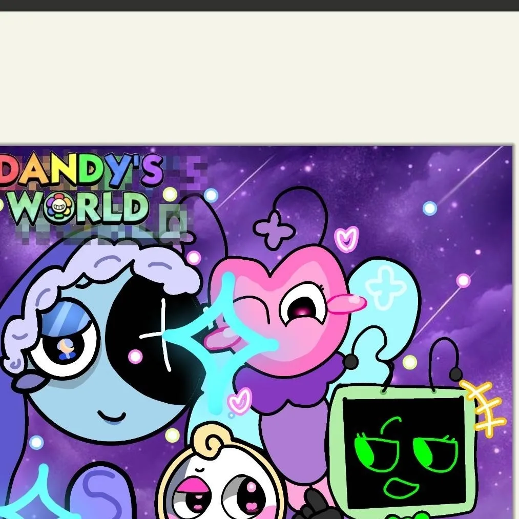 chat with ai character: Dandys world🤑🤑🤑👌👌