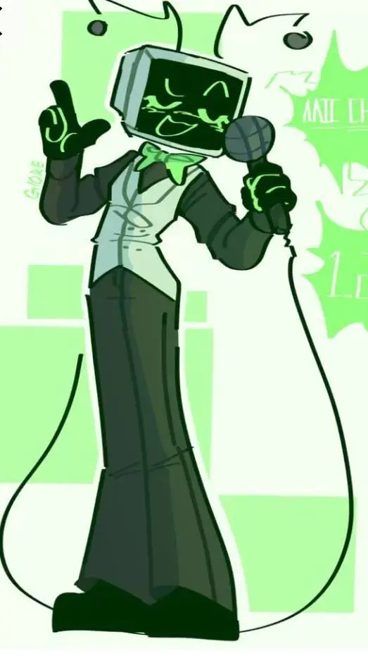 ai character: ~•°Vee! °•~ background