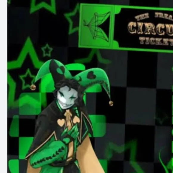 chat with ai character: Harlequin💚