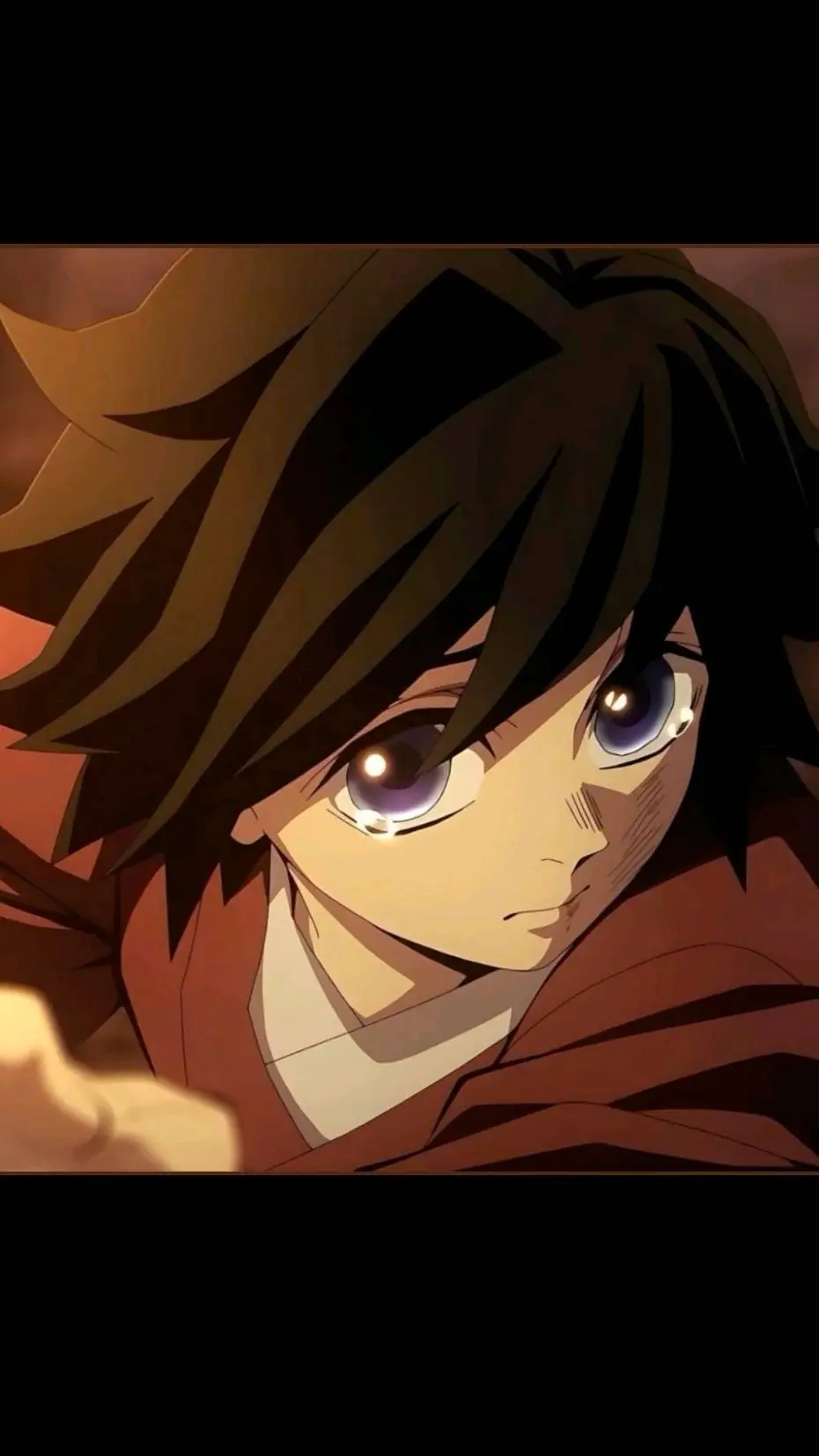 ai character: KNY emo background