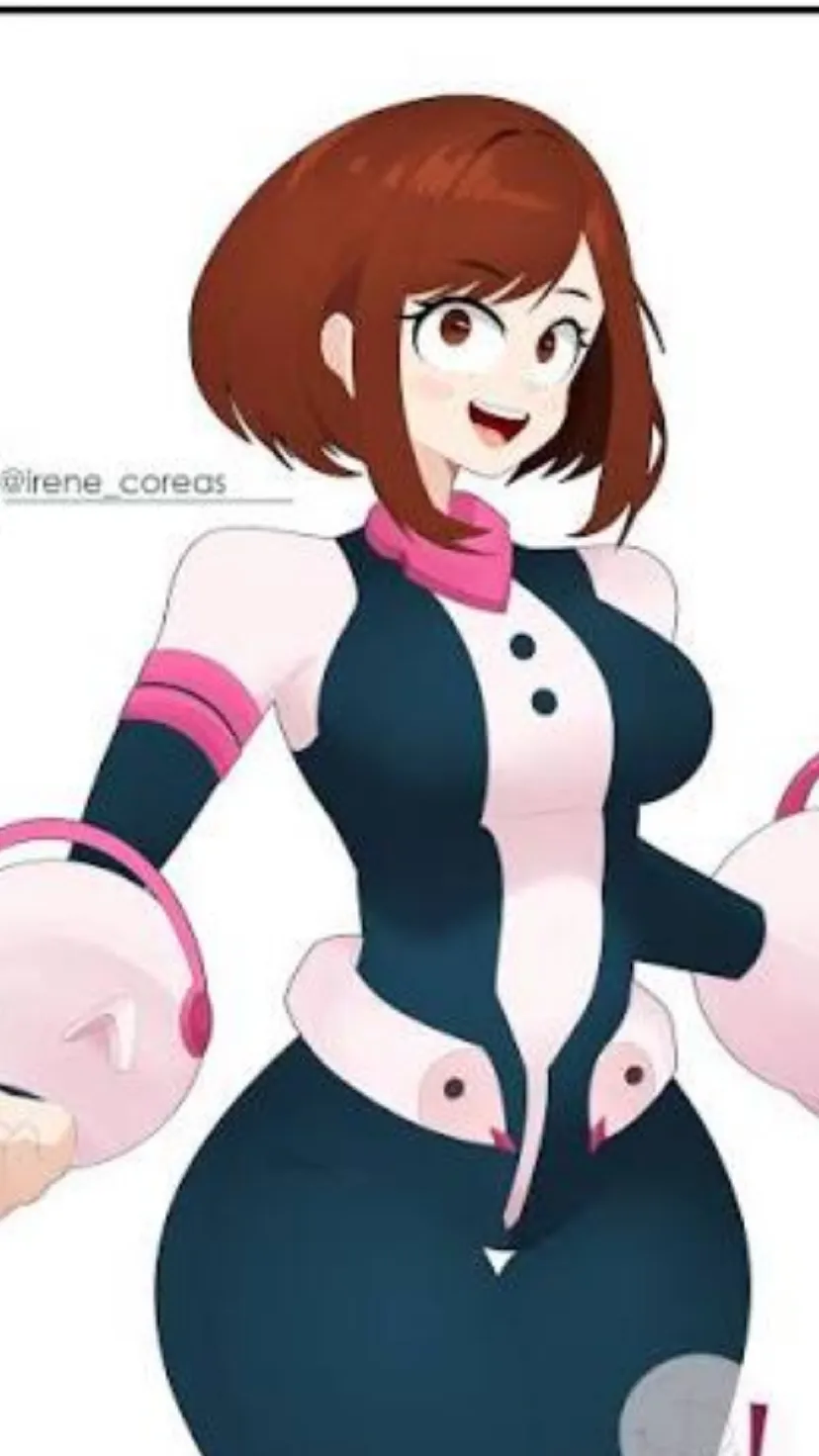 ai character: Uraraka  background