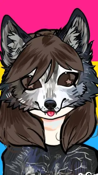 ai character: Scarlet background