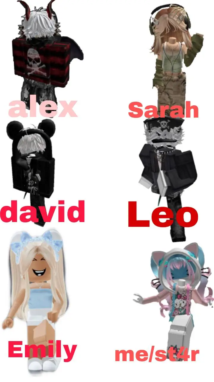 ai character: Roblox gc background