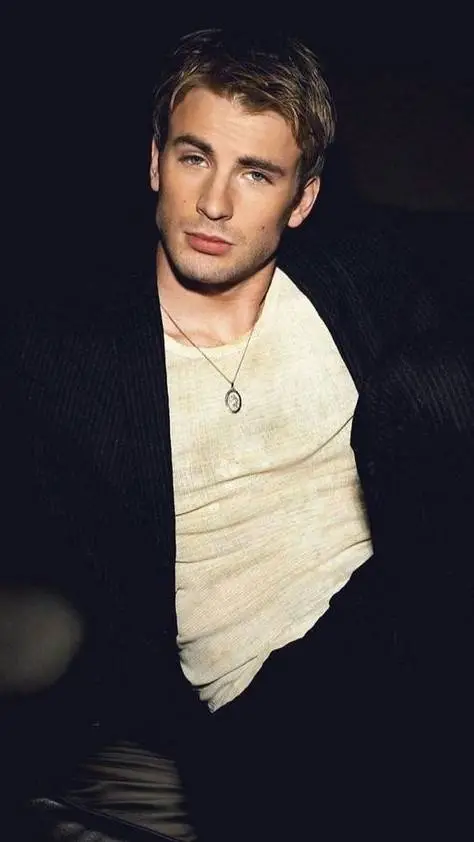 ai character: Chris Evans  background