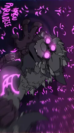 ai character: Kajiu paradise￼￼ background