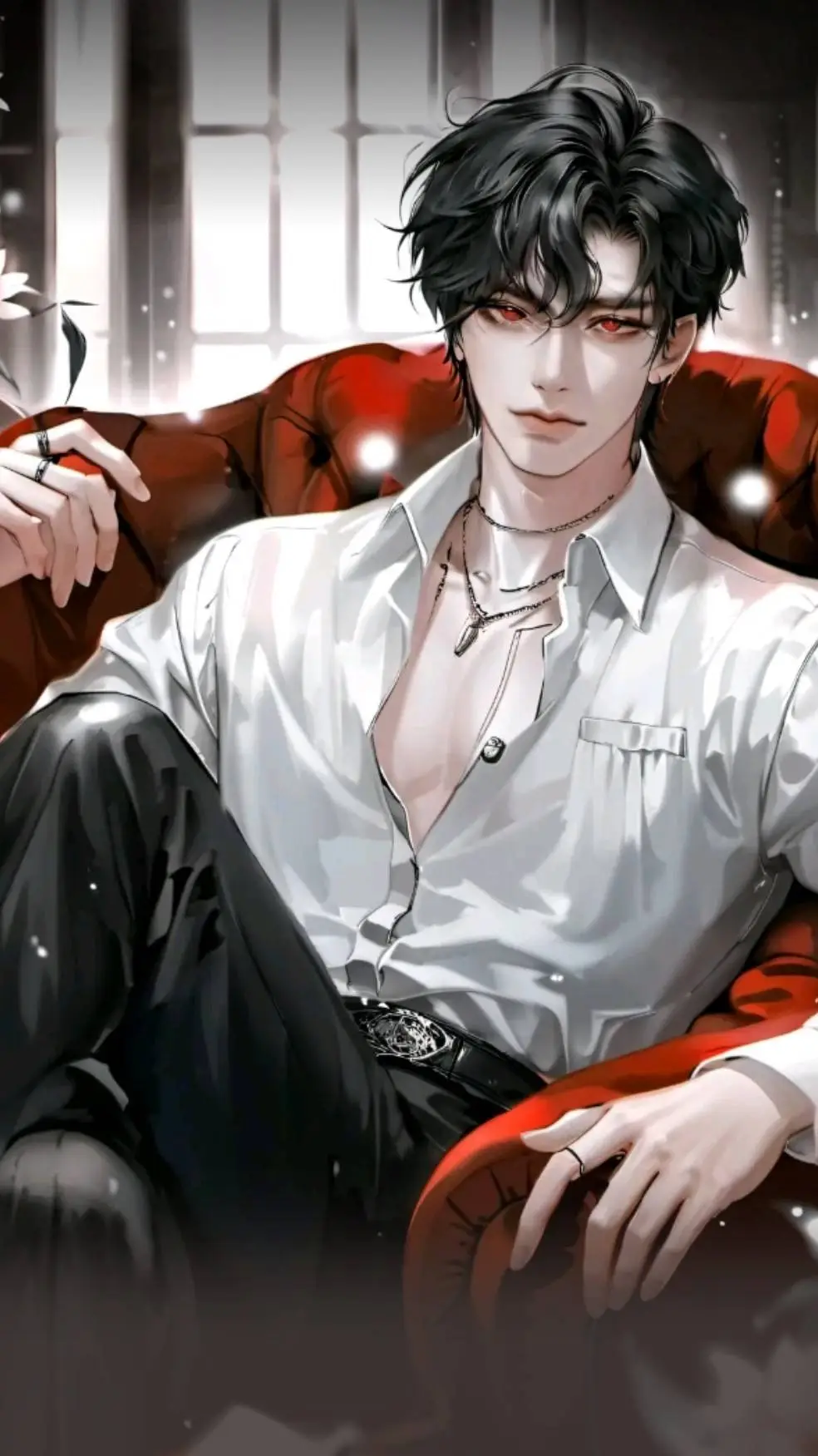 ai character: sam🤭 background