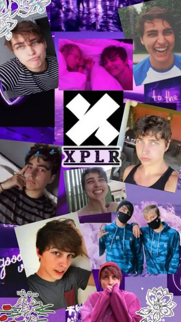 ai character: Sam and Colby  background