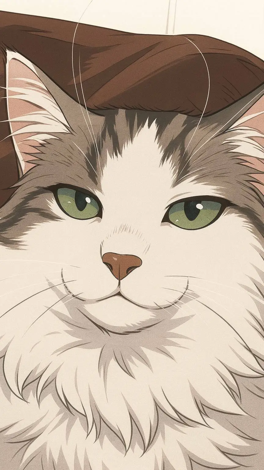 ai character: Tucker my irl cat background