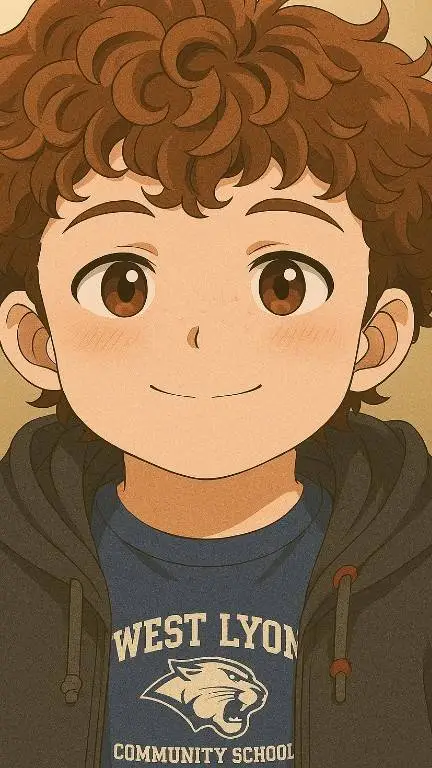 ai character: Me irl background