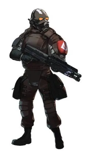ai character: Combine heavy background