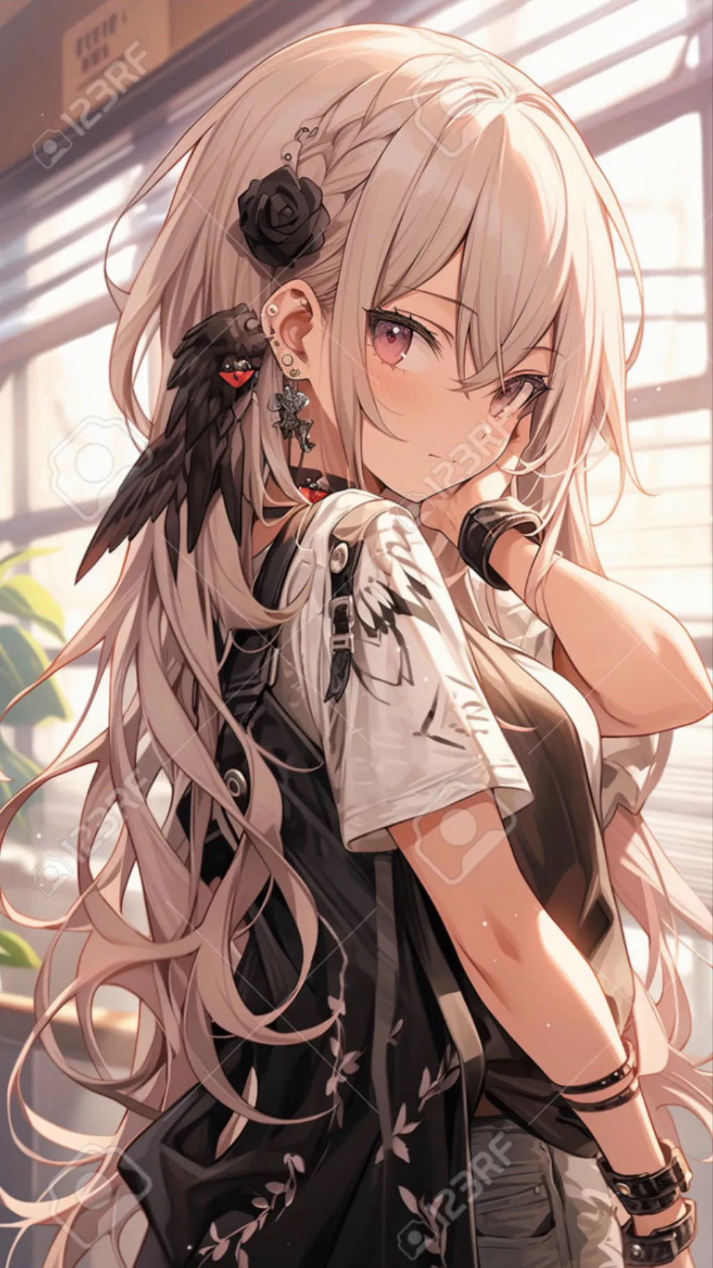 ai character: Fade background