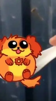 ai character: dogday  background