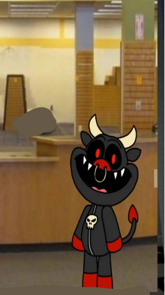 ai character: bulll trap bully  background