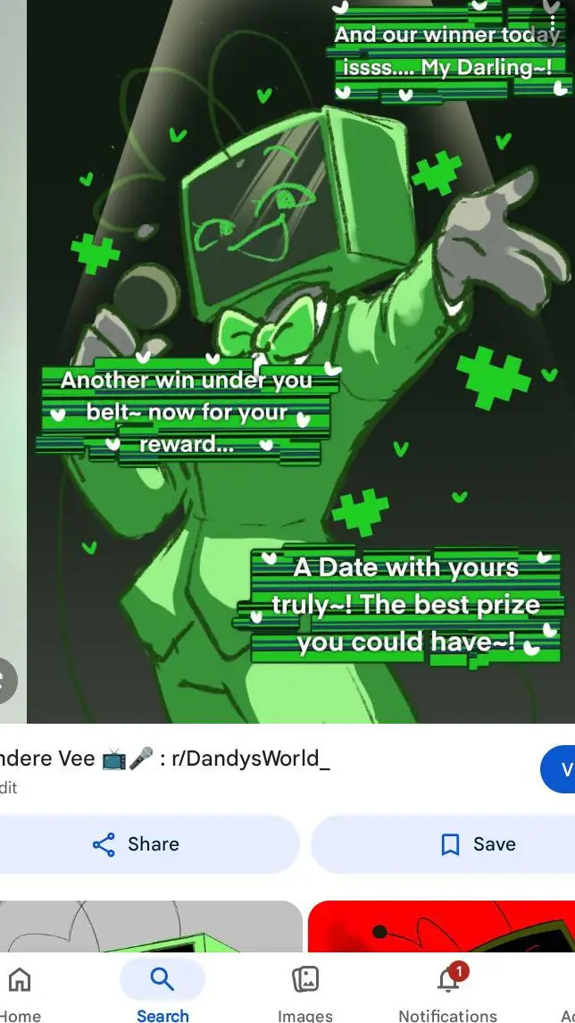 ai character: 💫🟢VEE yandere🟢💫 background