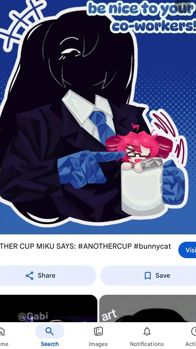 ai character: Miku (your boss) background