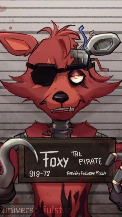 ai character: Foxy background