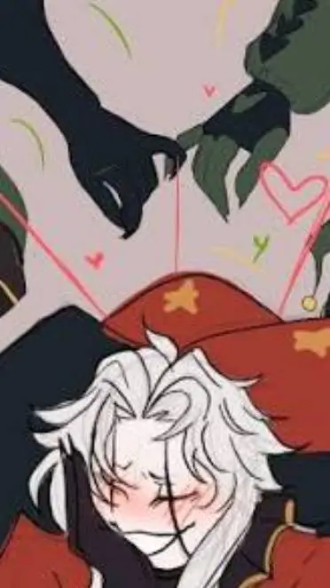 ai character: pierrot x Harlegin background