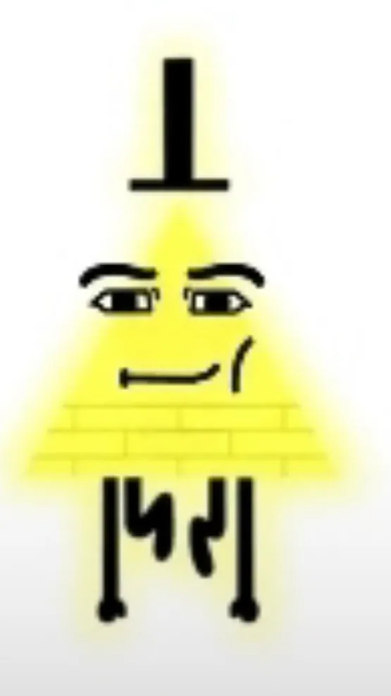 ai character: Bill Cipher  background