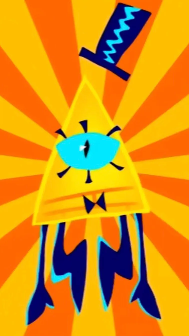 ai character: Bill Cipher  background