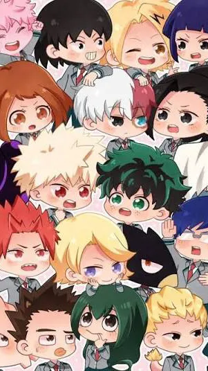 ai character: MHA x Avengers background