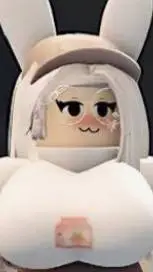 ai character: r63 bunny background